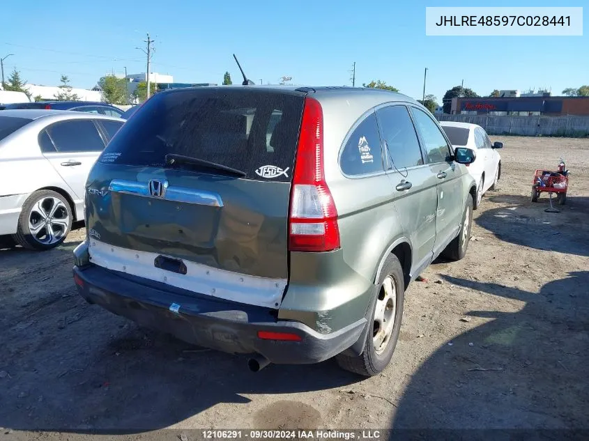 JHLRE48597C028441 2007 Honda Cr-V Ex