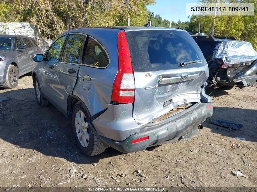 5J6RE48547L809441 2007 Honda Cr-V