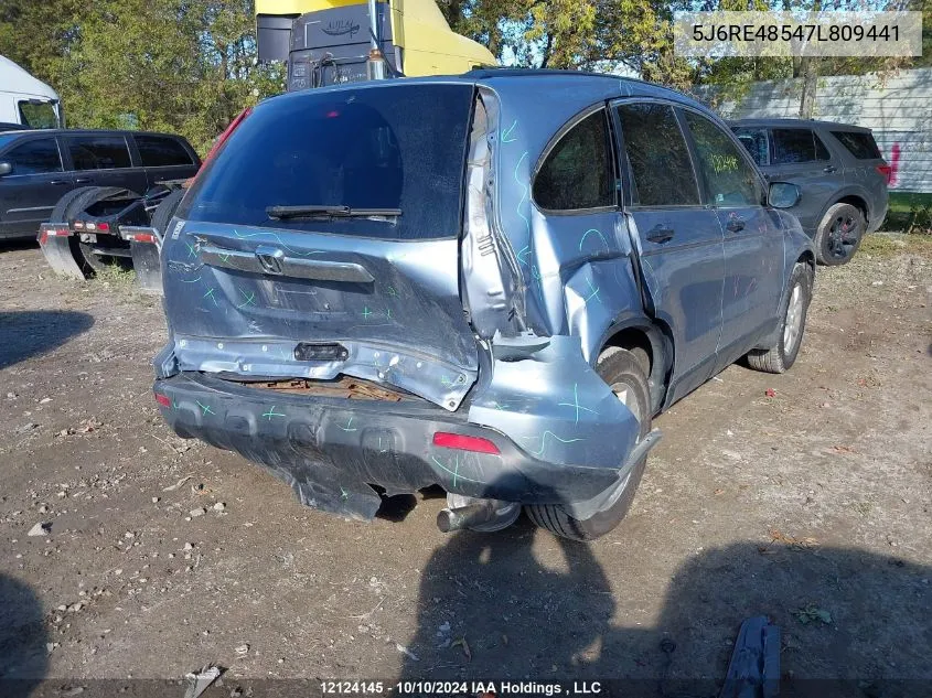 5J6RE48547L809441 2007 Honda Cr-V