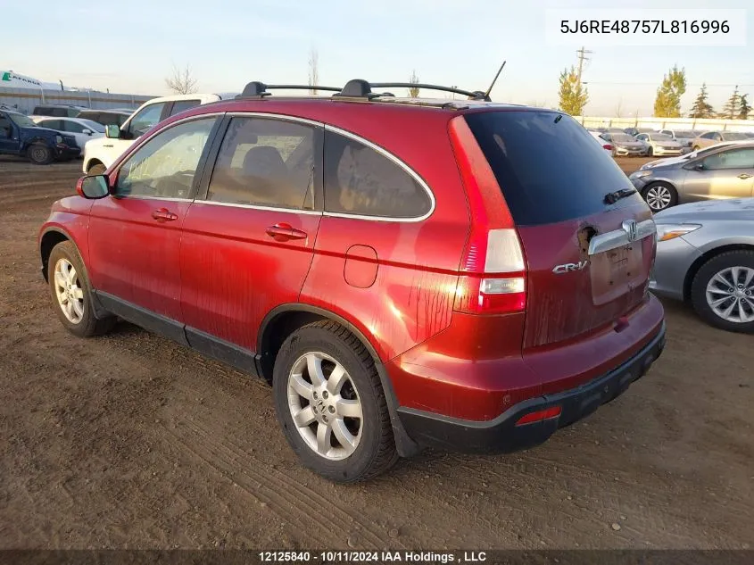 5J6RE48757L816996 2007 Honda Cr-V