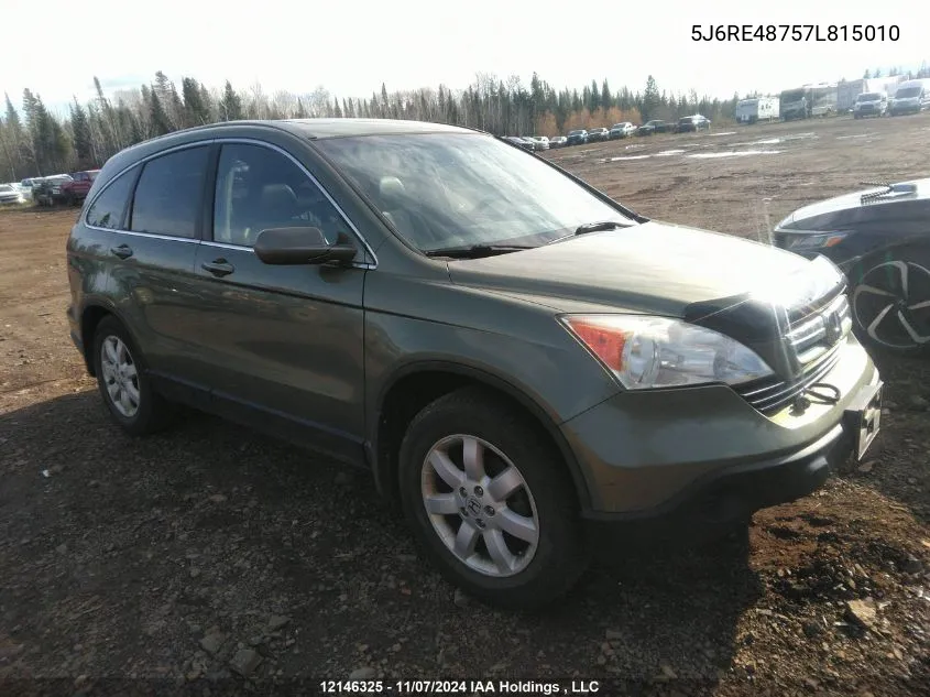 2007 Honda Cr-V VIN: 5J6RE48757L815010 Lot: 12146325