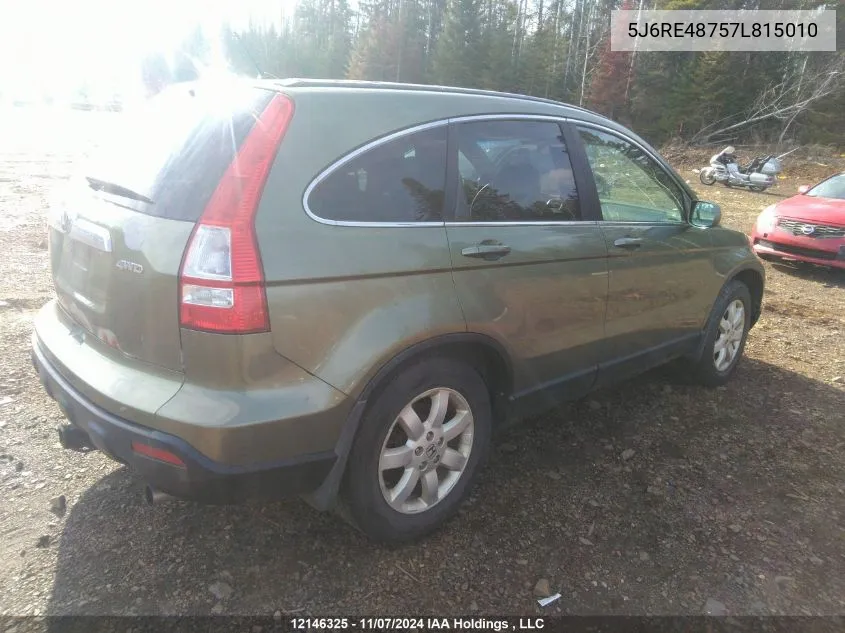 2007 Honda Cr-V VIN: 5J6RE48757L815010 Lot: 12146325