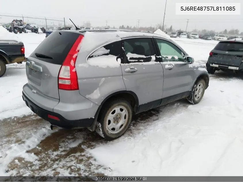 2007 Honda Cr-V Exl VIN: 5J6RE48757L811085 Lot: 30044338