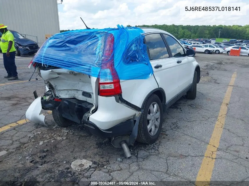 5J6RE48537L018141 2007 Honda Cr-V Ex