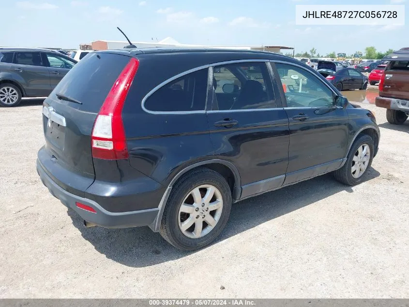 JHLRE48727C056728 2007 Honda Cr-V Ex-L