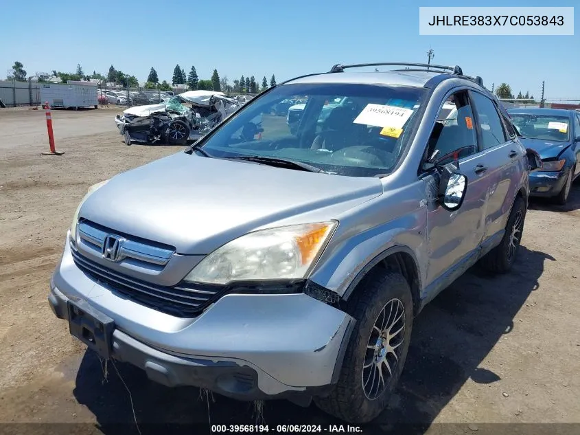 JHLRE383X7C053843 2007 Honda Cr-V Lx