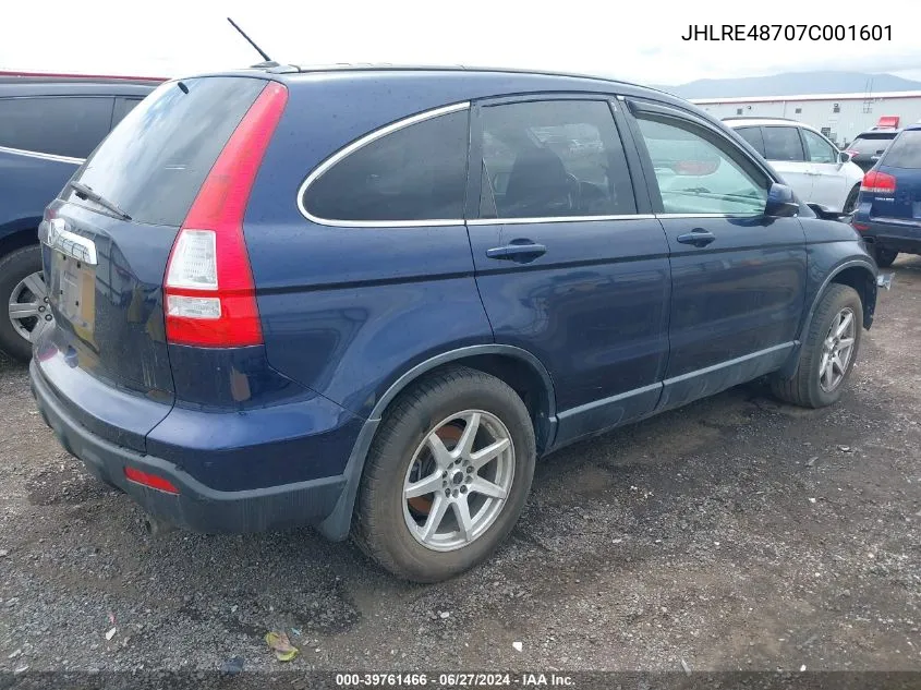 JHLRE48707C001601 2007 Honda Cr-V Ex-L