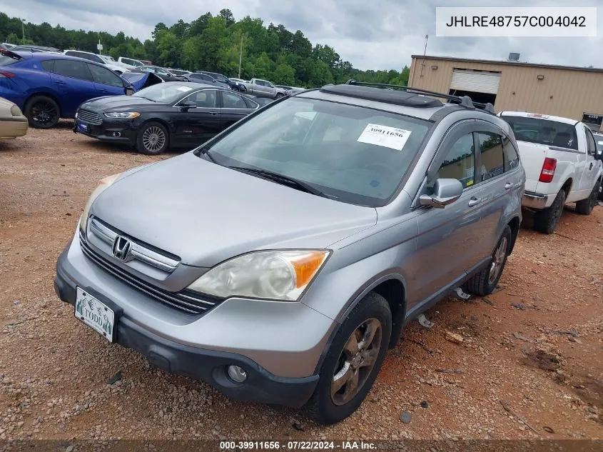 JHLRE48757C004042 2007 Honda Cr-V Ex-L