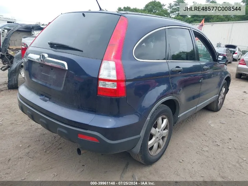 JHLRE48577C008544 2007 Honda Cr-V Ex