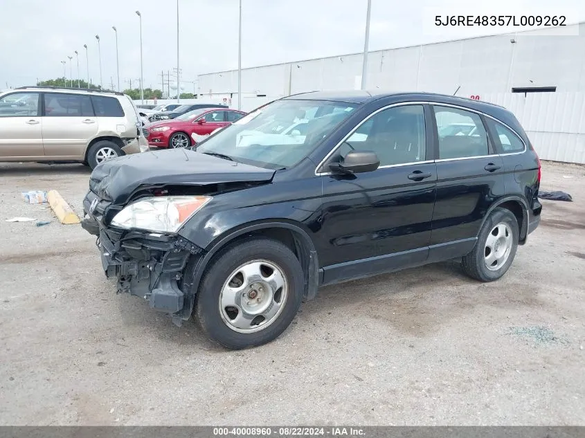 5J6RE48357L009262 2007 Honda Cr-V Lx