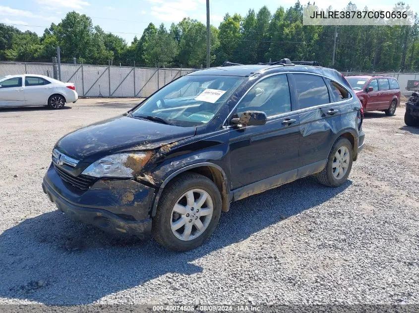 JHLRE38787C050636 2007 Honda Cr-V Ex-L