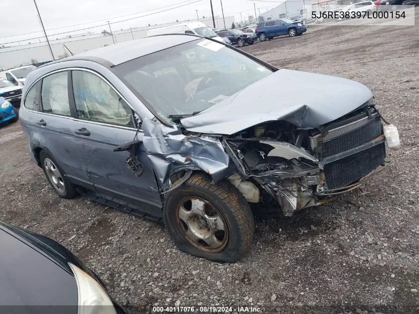 5J6RE38397L000154 2007 Honda Cr-V Lx