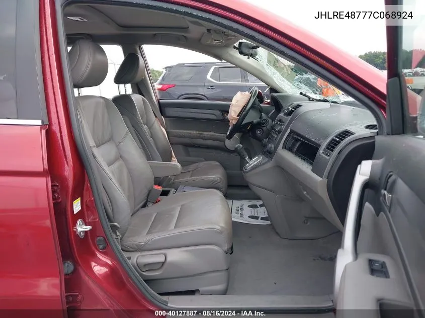 JHLRE48777C068924 2007 Honda Cr-V Exl