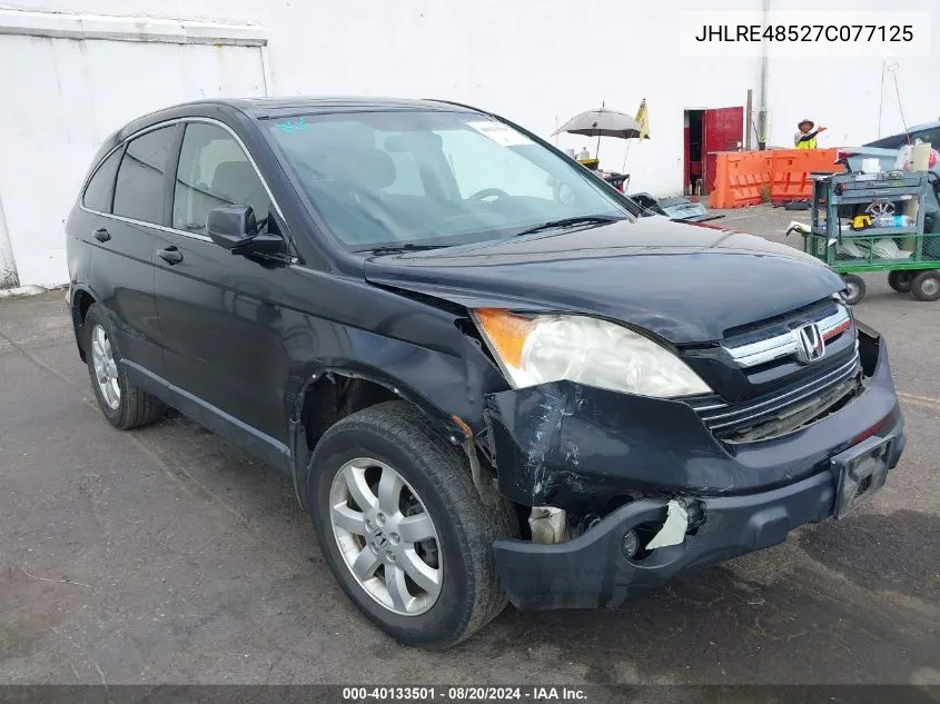 JHLRE48527C077125 2007 Honda Cr-V Ex