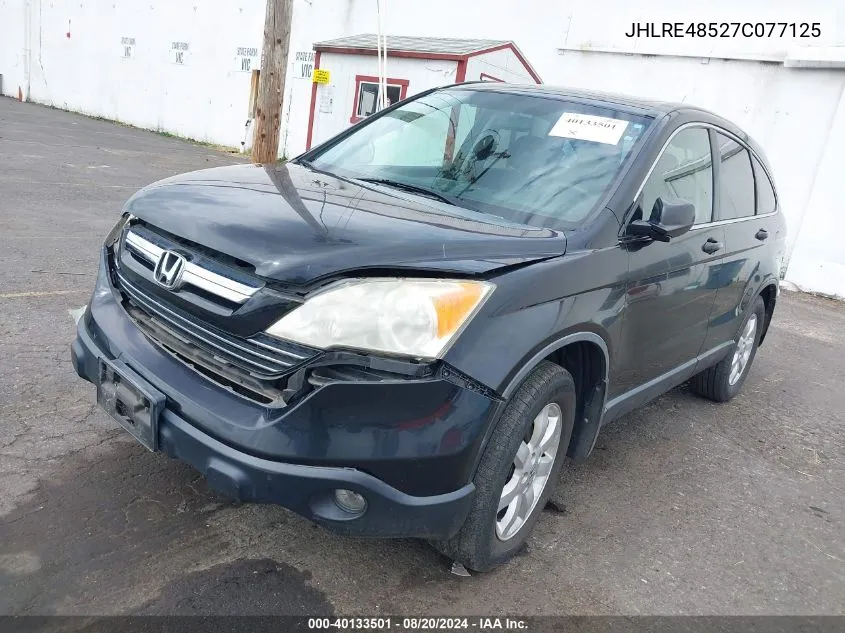 JHLRE48527C077125 2007 Honda Cr-V Ex