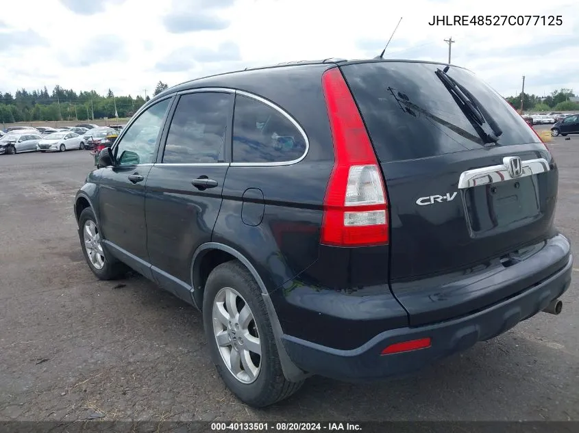 JHLRE48527C077125 2007 Honda Cr-V Ex