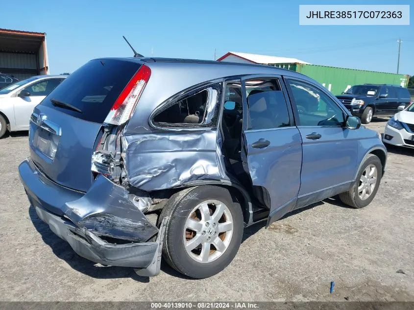 JHLRE38517C072363 2007 Honda Cr-V Ex