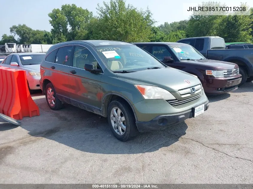 JHLRE38517C015208 2007 Honda Cr-V Ex