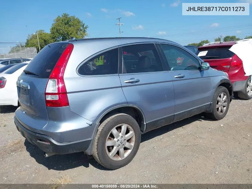 JHLRE38717C011273 2007 Honda Cr-V Ex-L