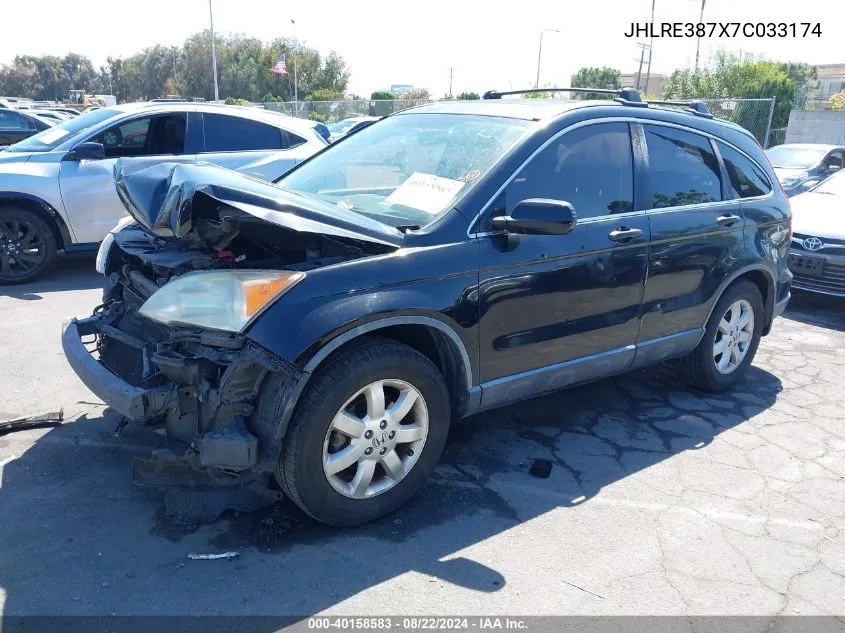 JHLRE387X7C033174 2007 Honda Cr-V Ex-L