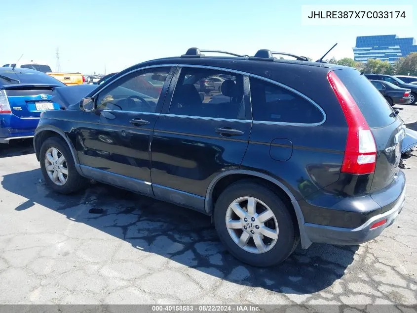 JHLRE387X7C033174 2007 Honda Cr-V Ex-L