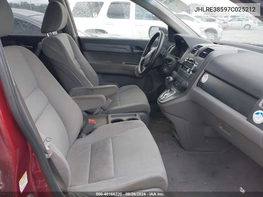 JHLRE38597C025212 2007 Honda Cr-V Ex