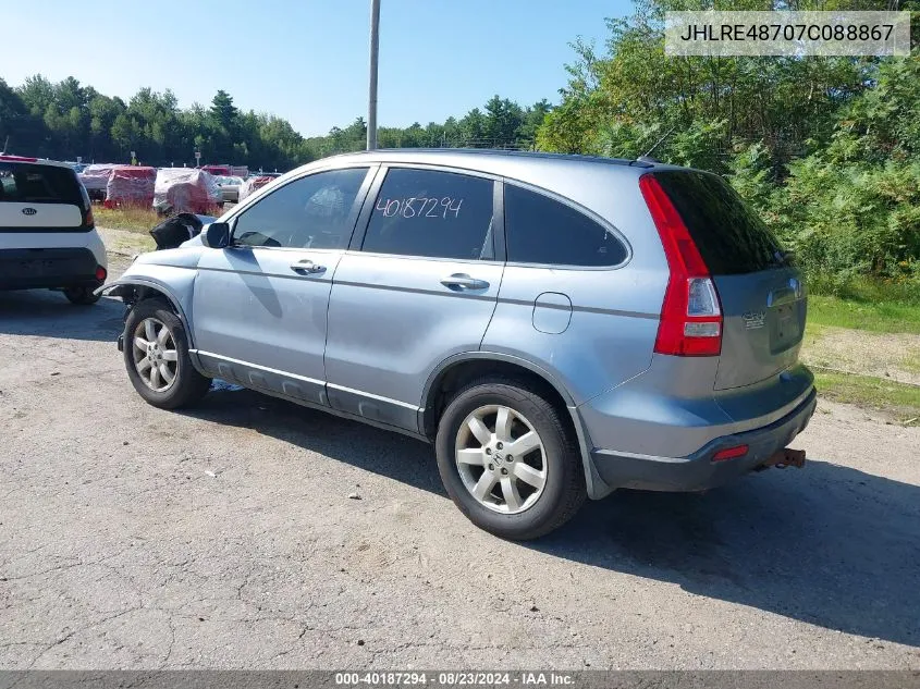 JHLRE48707C088867 2007 Honda Cr-V Ex-L