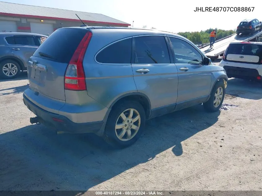 JHLRE48707C088867 2007 Honda Cr-V Ex-L