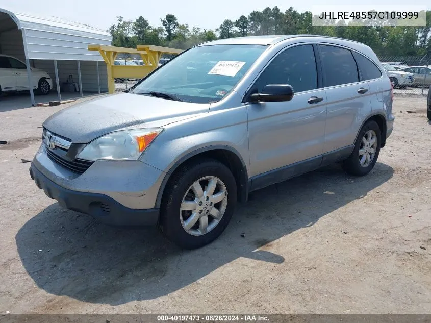 2007 Honda Cr-V Ex VIN: JHLRE48557C109999 Lot: 40197473