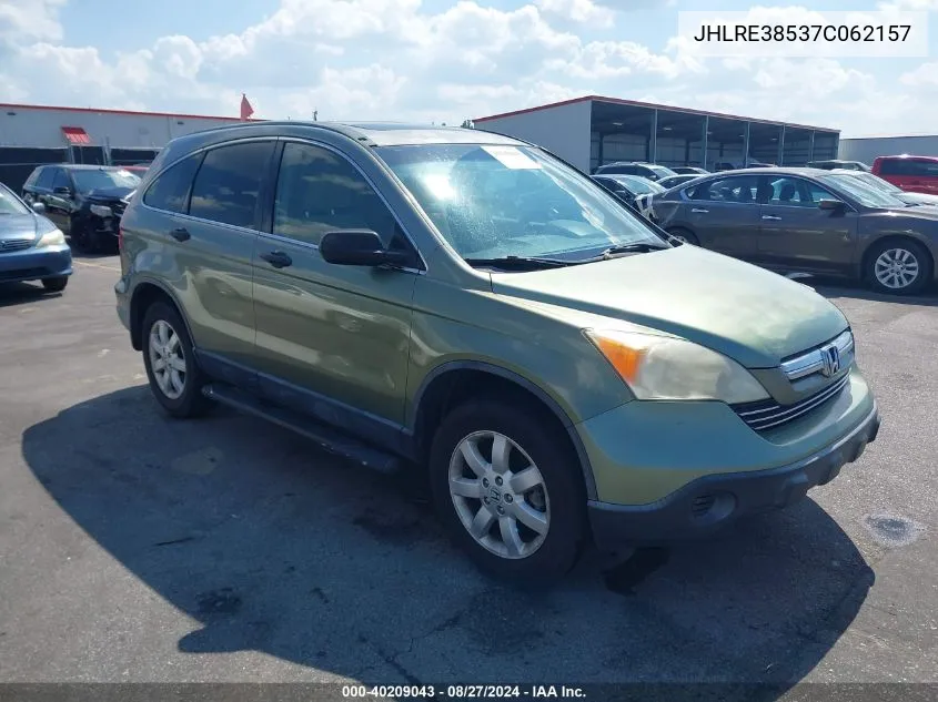 2007 Honda Cr-V Ex VIN: JHLRE38537C062157 Lot: 40209043