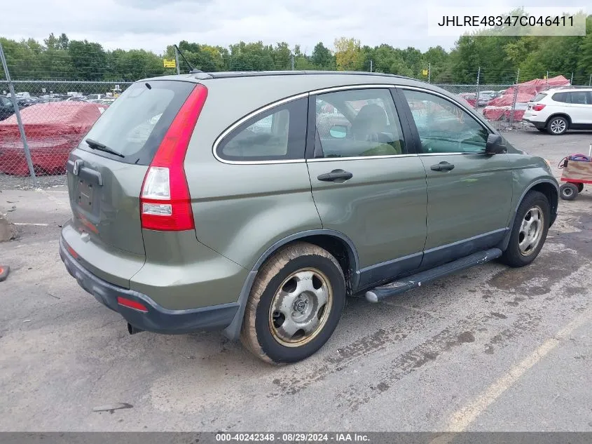 JHLRE48347C046411 2007 Honda Cr-V Lx