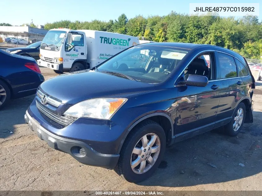 JHLRE48797C015982 2007 Honda Cr-V Ex-L