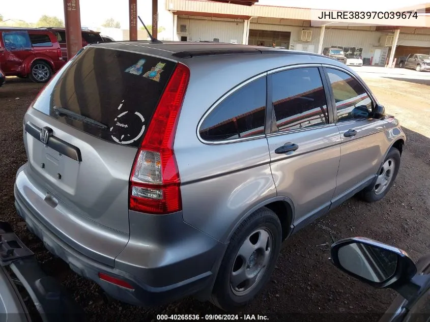 JHLRE38397C039674 2007 Honda Cr-V Lx