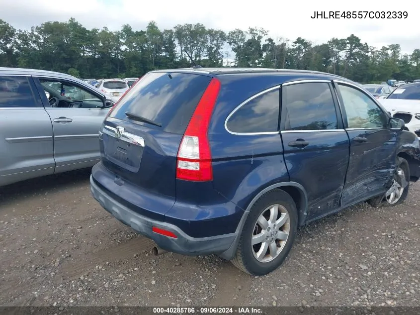 JHLRE48557C032339 2007 Honda Cr-V Ex