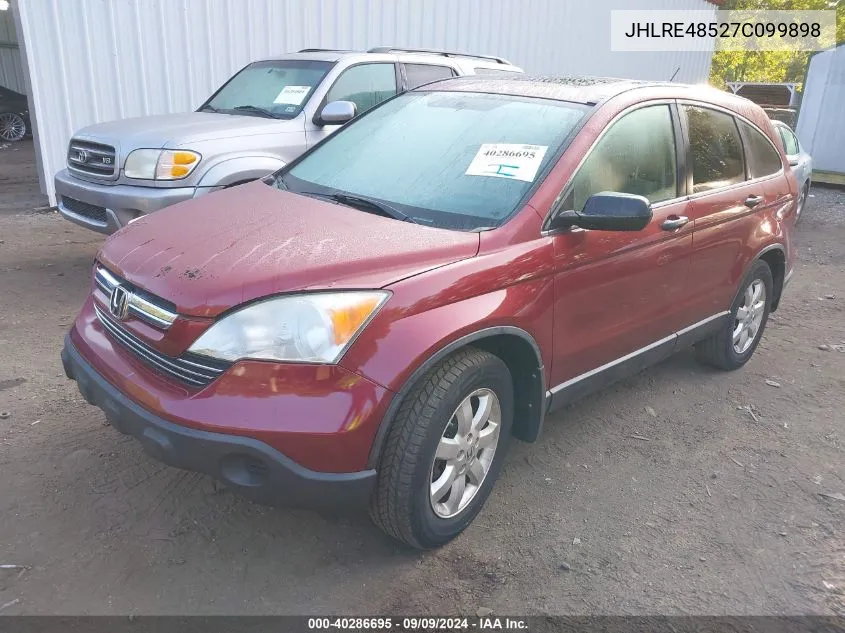 JHLRE48527C099898 2007 Honda Cr-V Ex