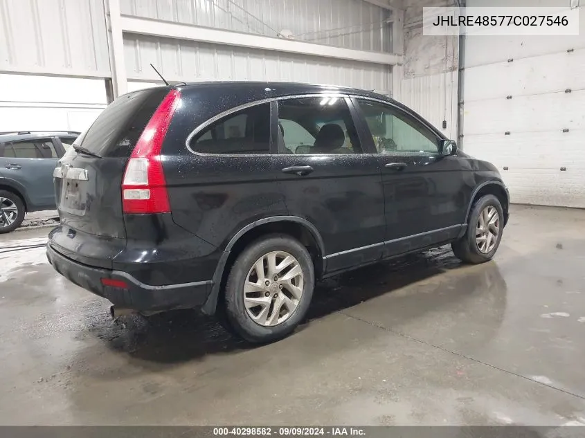 JHLRE48577C027546 2007 Honda Cr-V Ex