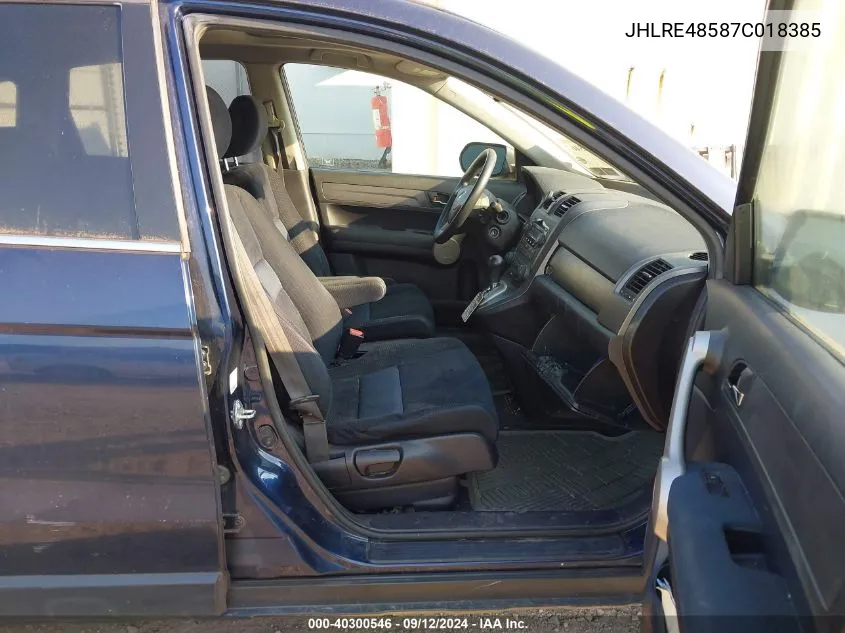 JHLRE48587C018385 2007 Honda Cr-V Ex