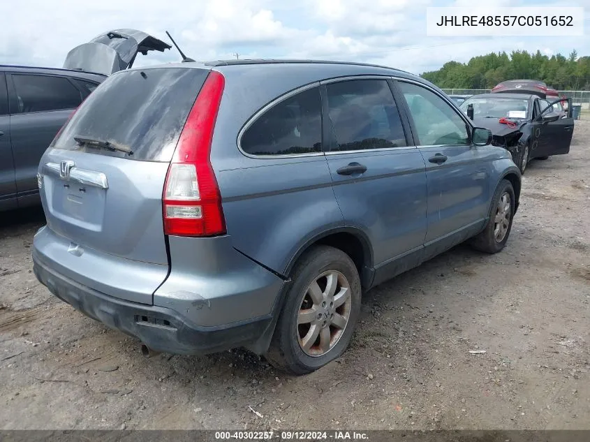 JHLRE48557C051652 2007 Honda Cr-V Ex