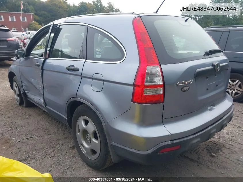 JHLRE48347C062544 2007 Honda Cr-V Lx