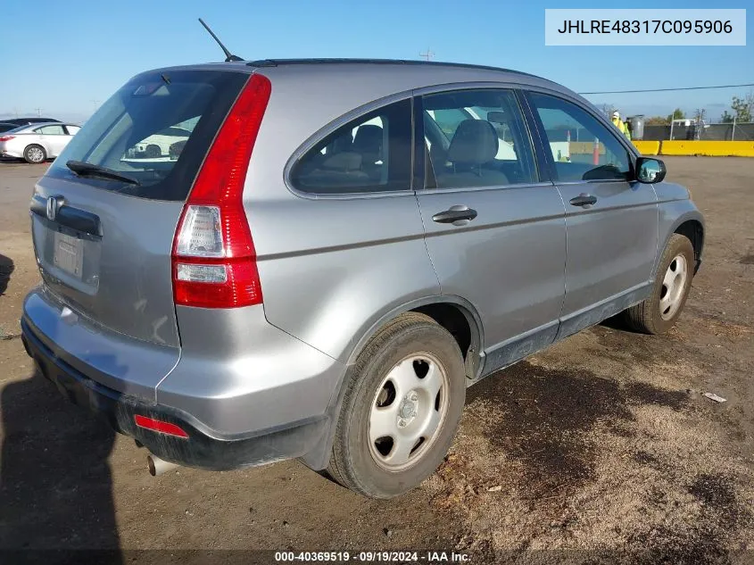 JHLRE48317C095906 2007 Honda Cr-V Lx