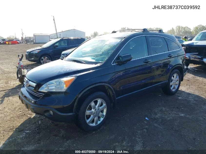 JHLRE38737C039592 2007 Honda Cr-V Ex-L