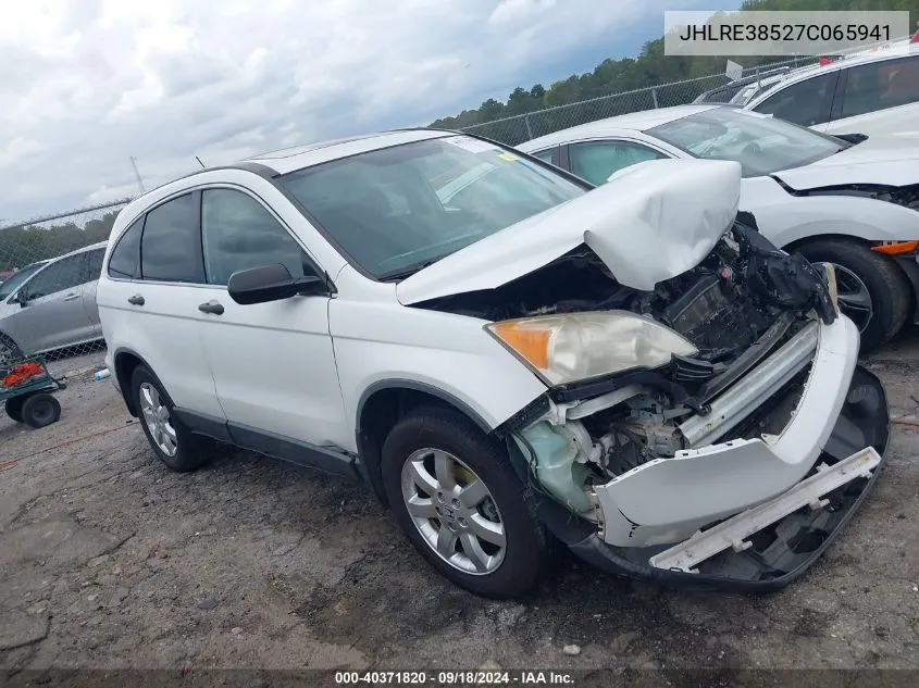 JHLRE38527C065941 2007 Honda Cr-V Ex