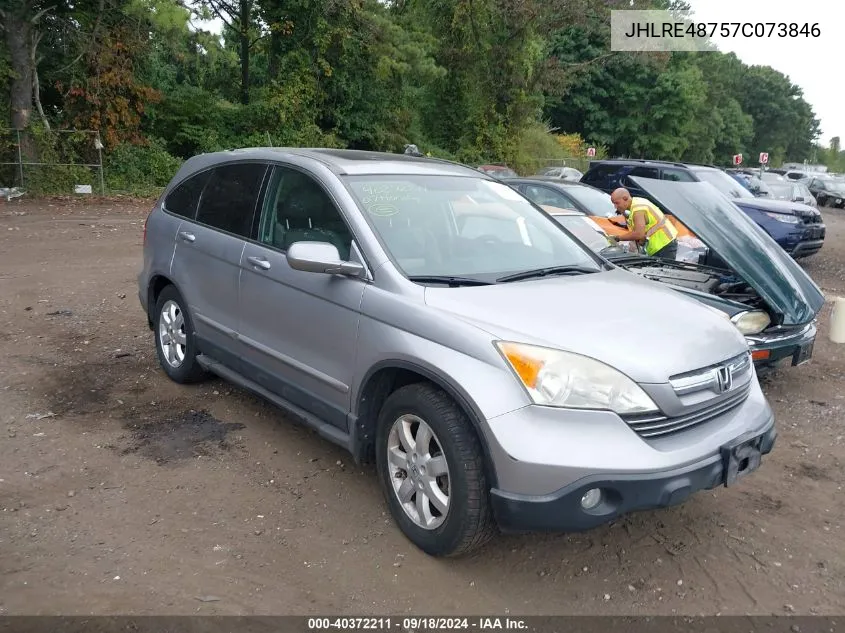 JHLRE48757C073846 2007 Honda Cr-V Ex-L