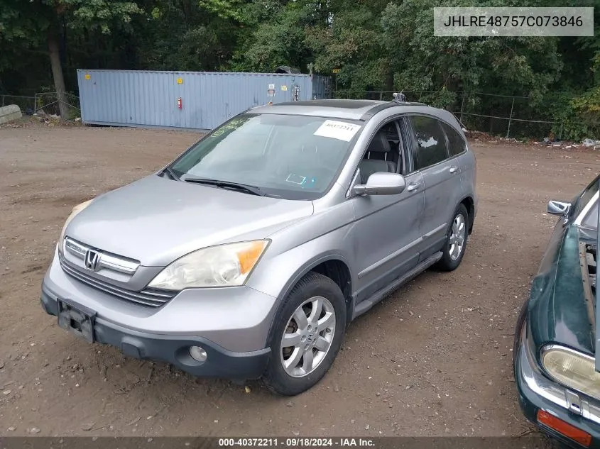 JHLRE48757C073846 2007 Honda Cr-V Ex-L