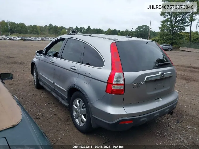 JHLRE48757C073846 2007 Honda Cr-V Ex-L