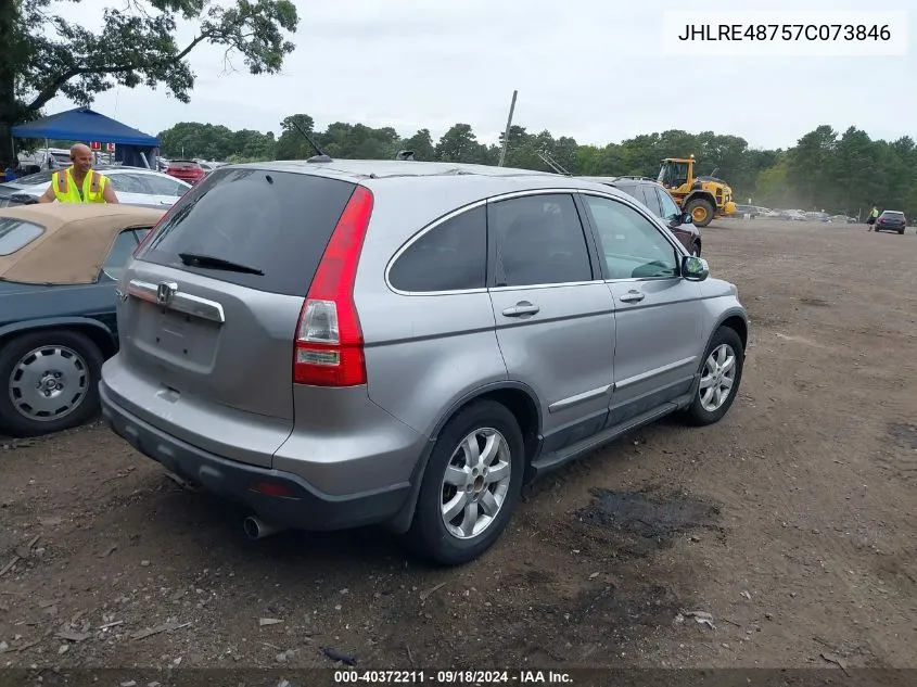 JHLRE48757C073846 2007 Honda Cr-V Ex-L