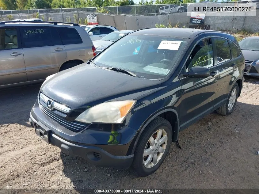 JHLRE48517C000276 2007 Honda Cr-V Ex