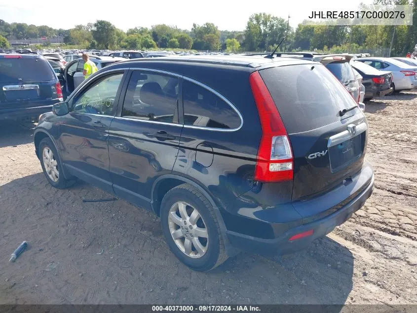 JHLRE48517C000276 2007 Honda Cr-V Ex