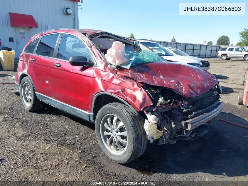 JHLRE38387C066803 2007 Honda Cr-V Lx