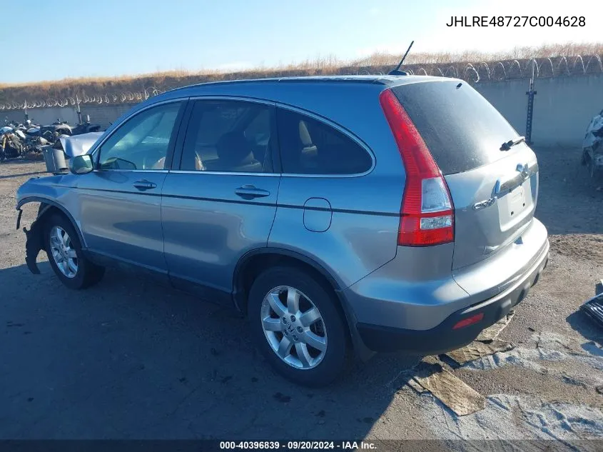 JHLRE48727C004628 2007 Honda Cr-V Ex-L